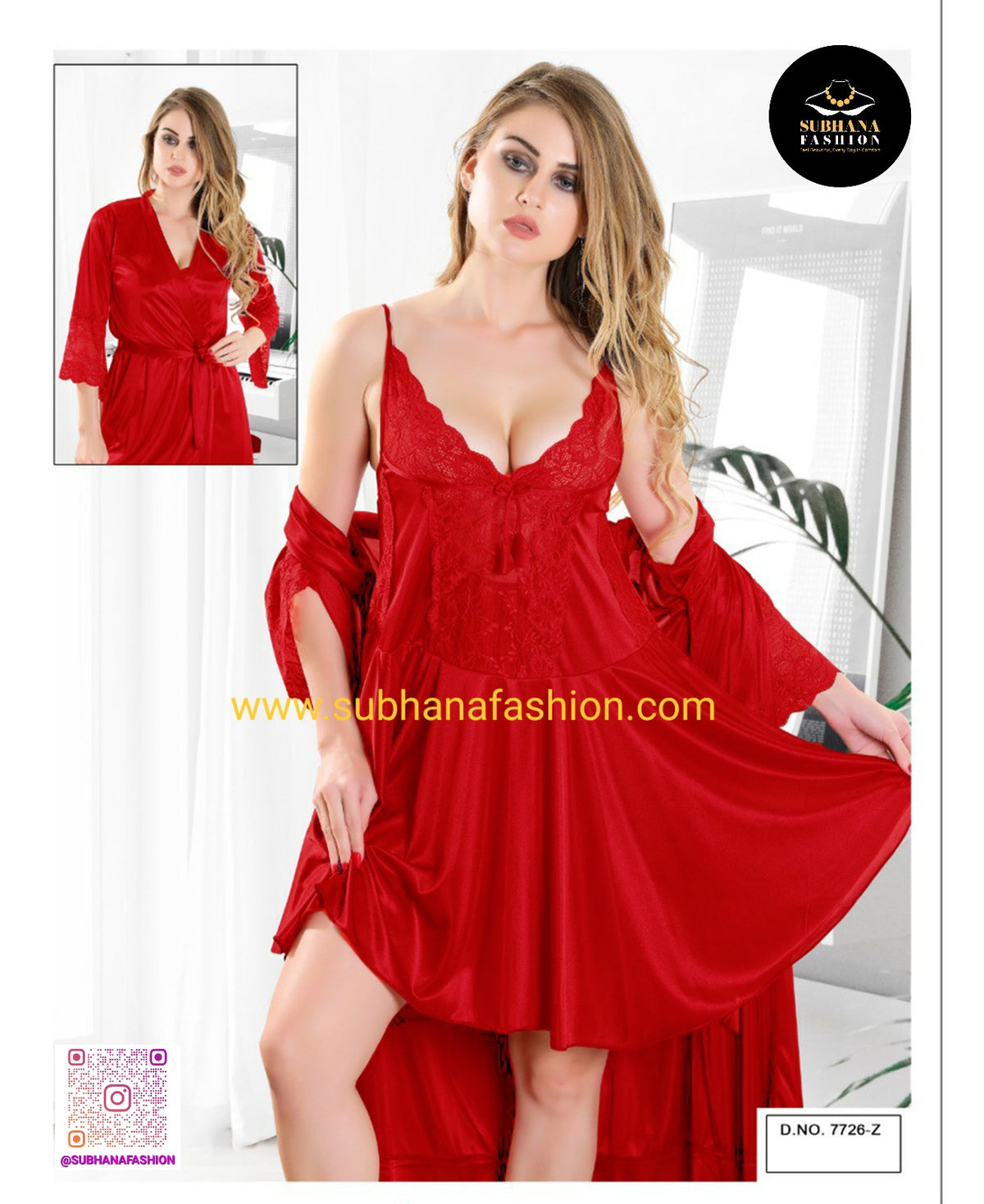 2pcs Premium Quality Indian Nightie