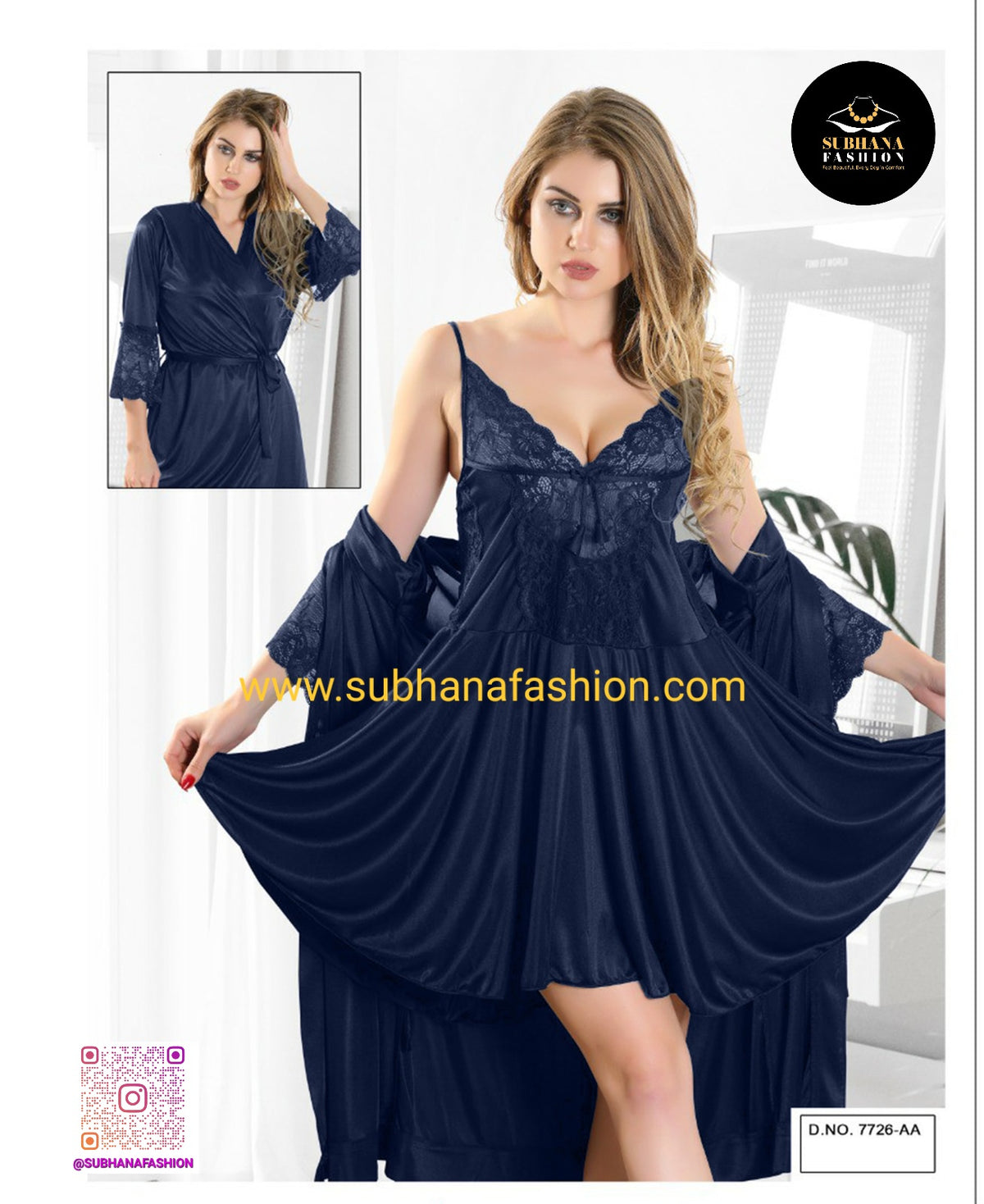 2pcs Premium Quality Indian Night Dress